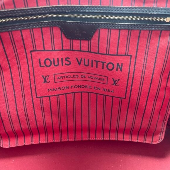 LOUIS VUITTON NEVERFULL GM - DAMIER EBENE - Picture 2 of 3